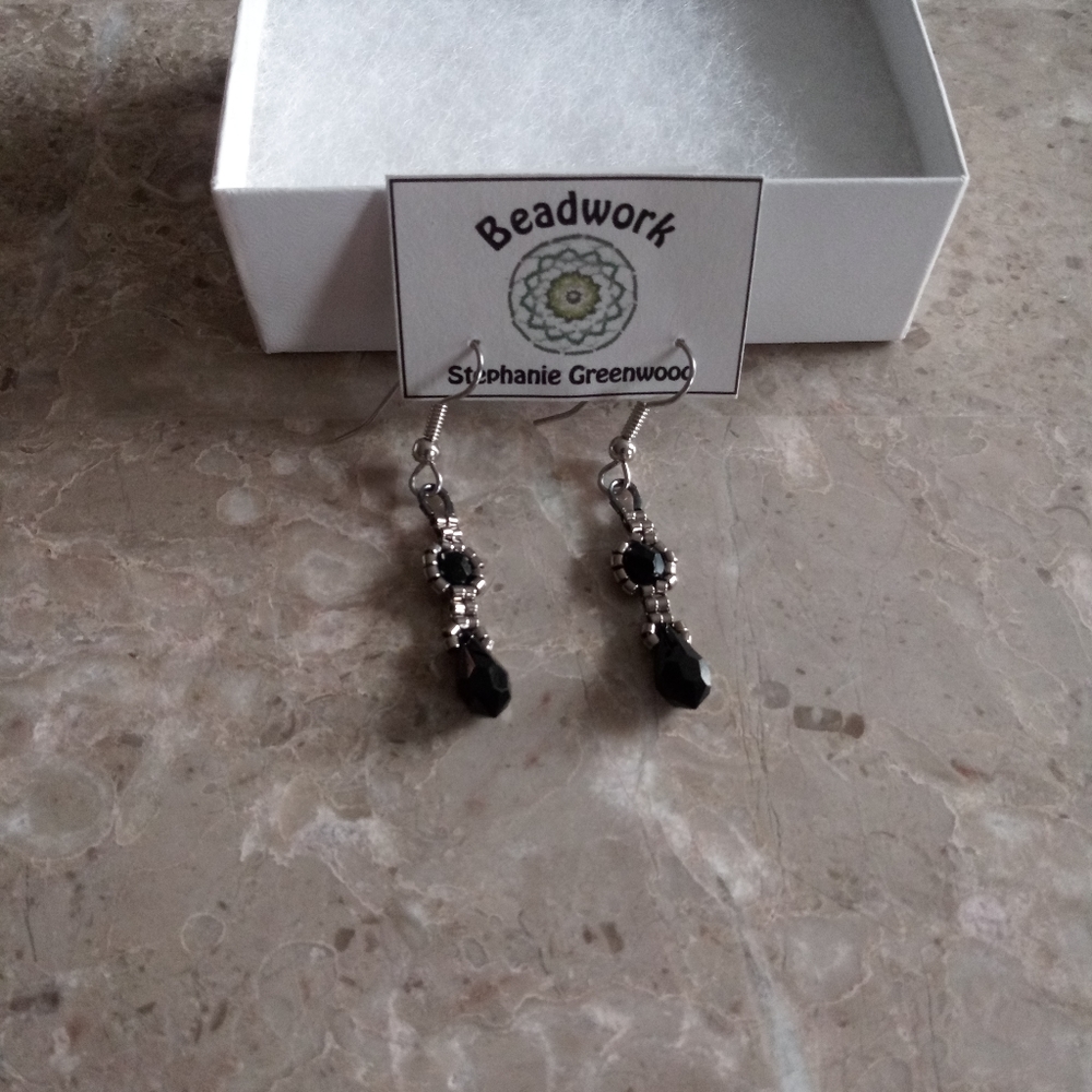 Brand New w/tags Beadwork Earrings